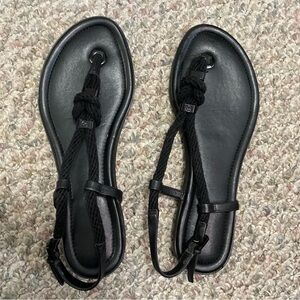 Michael Kors rope black sandals women’s size 10 brand new